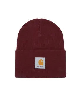 Acrylic Watch Hat - Merlot