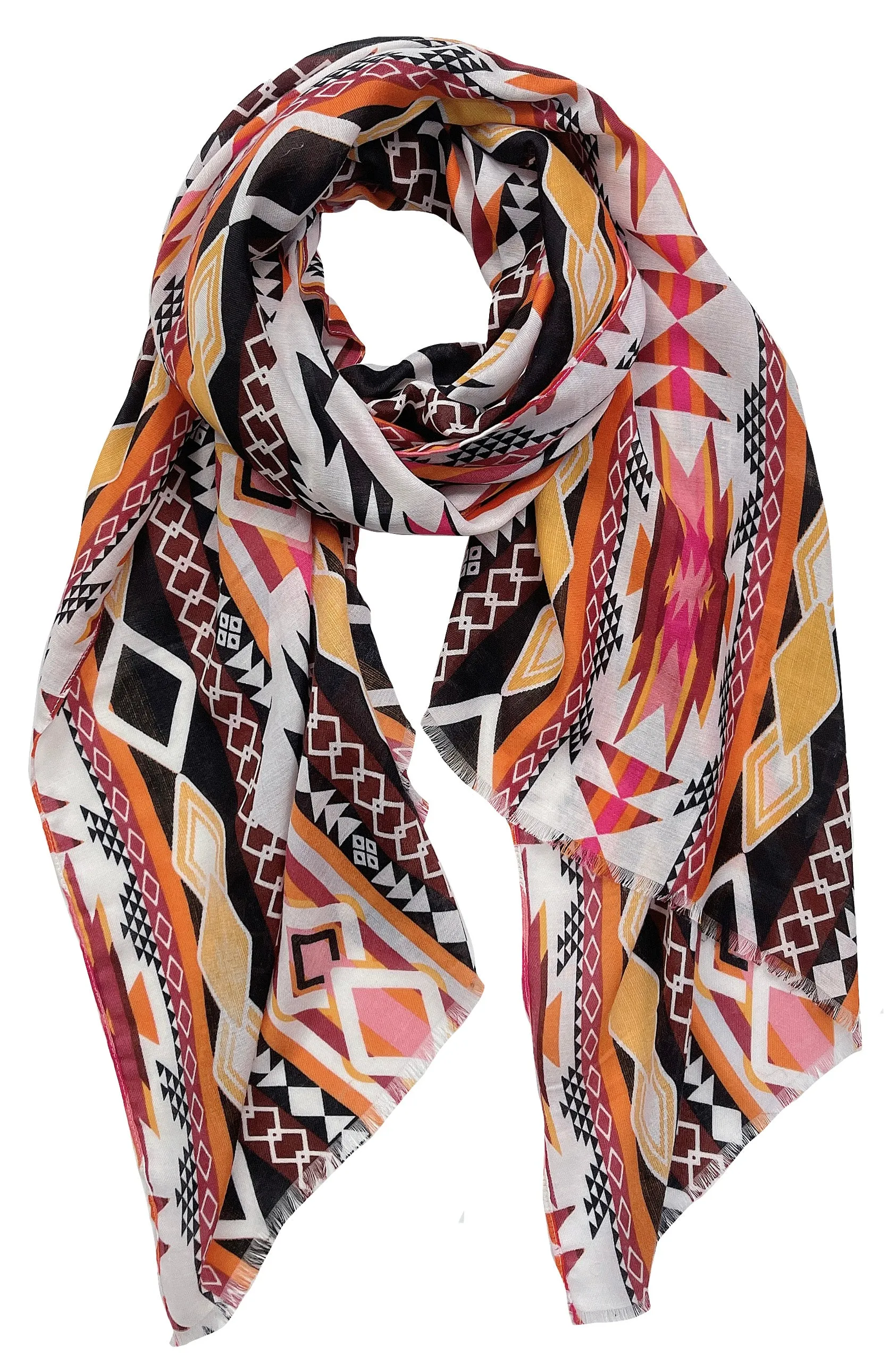 Aztec Print Scarf