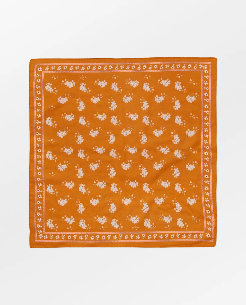 Beck Sondergaard Madalena Orange Cotton Scarf