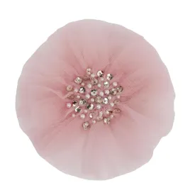 Blush Tulle Hairclip