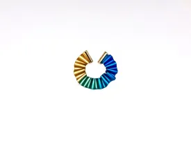 CABO | Mermaid's Tail Metal Collection | Ear Cuff | Blue/Gold