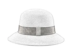 Chapeau Cloche Paille Personnalisé