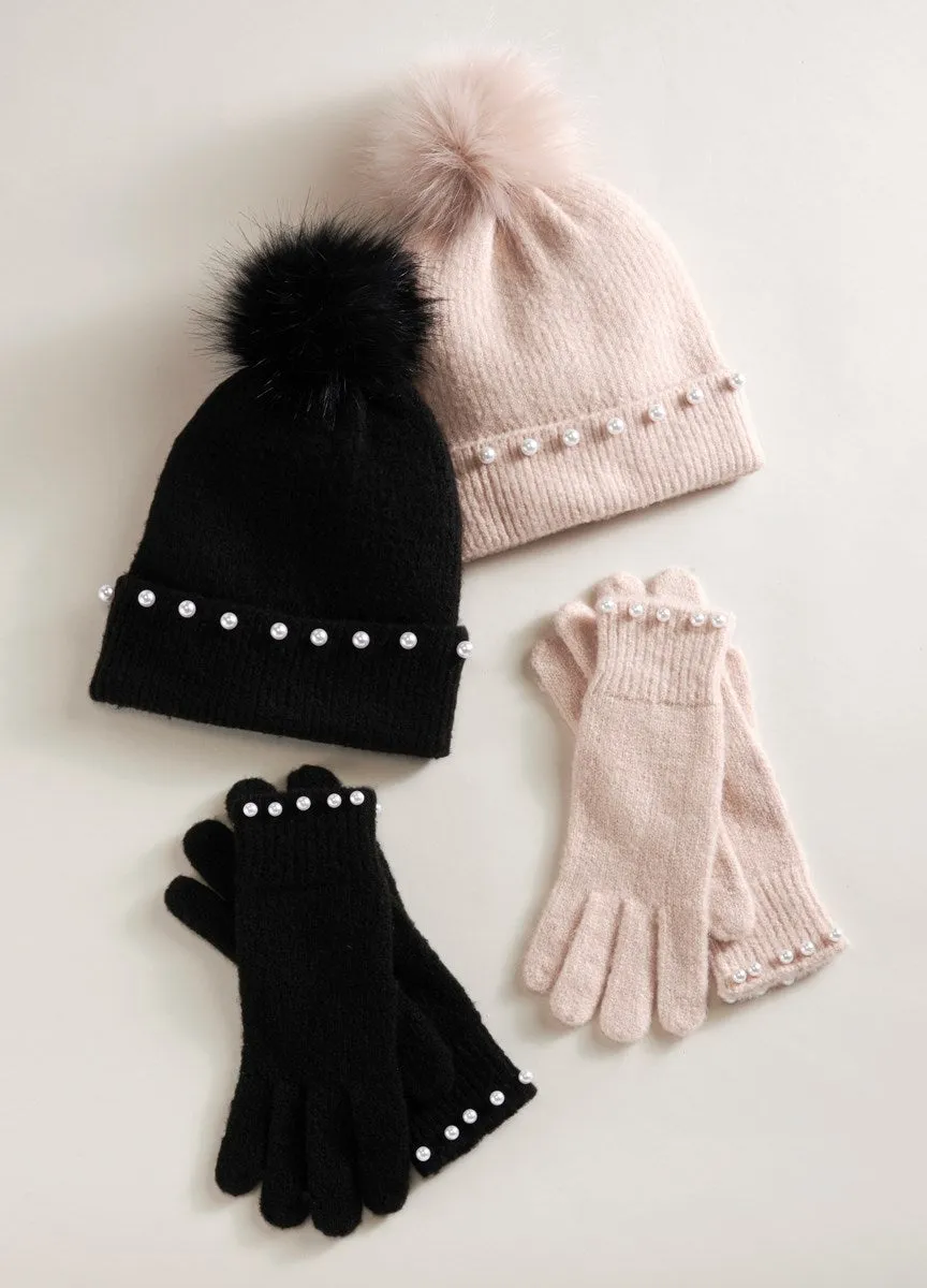 Charlie Paige Pearlie Hat & Glove Set