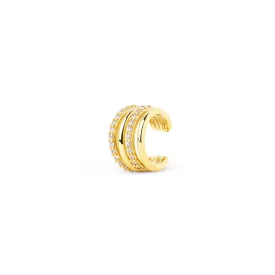 Clam Gold Ear Cuff