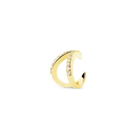 Cleo Gold Ear Cuff Single Earring