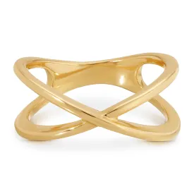 Criss-Cross Duo Ring