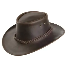 Crushable Leather Outback Hat Wholesale Pack