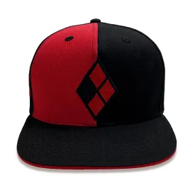 DC Comics Harley Quinn Diamond Unisex Adults Snapback Cap