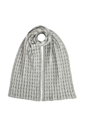 Donegal Cashmere Cable Scarf