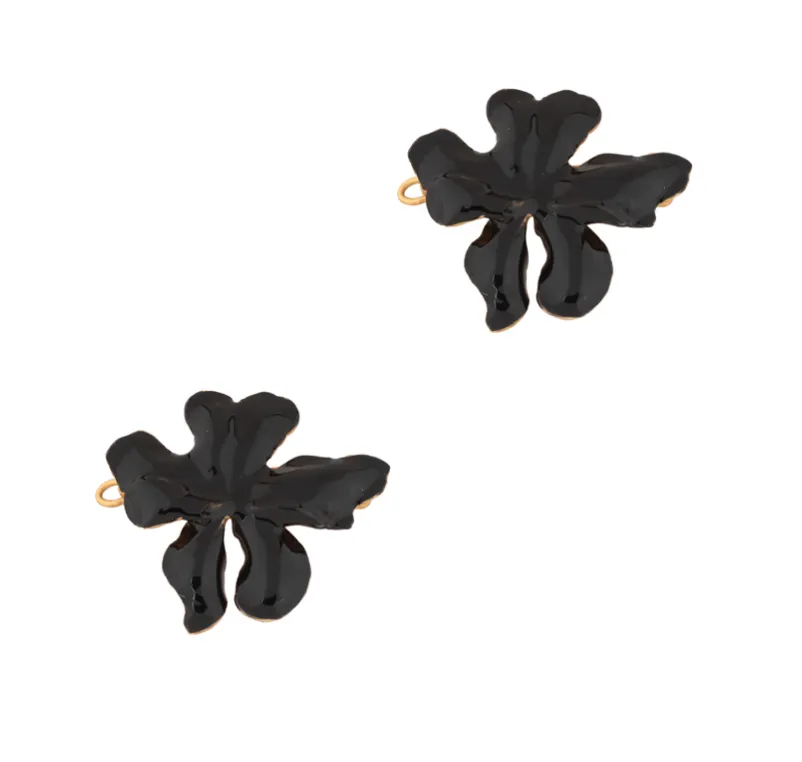 Elena Hair Clip Black (Pair)