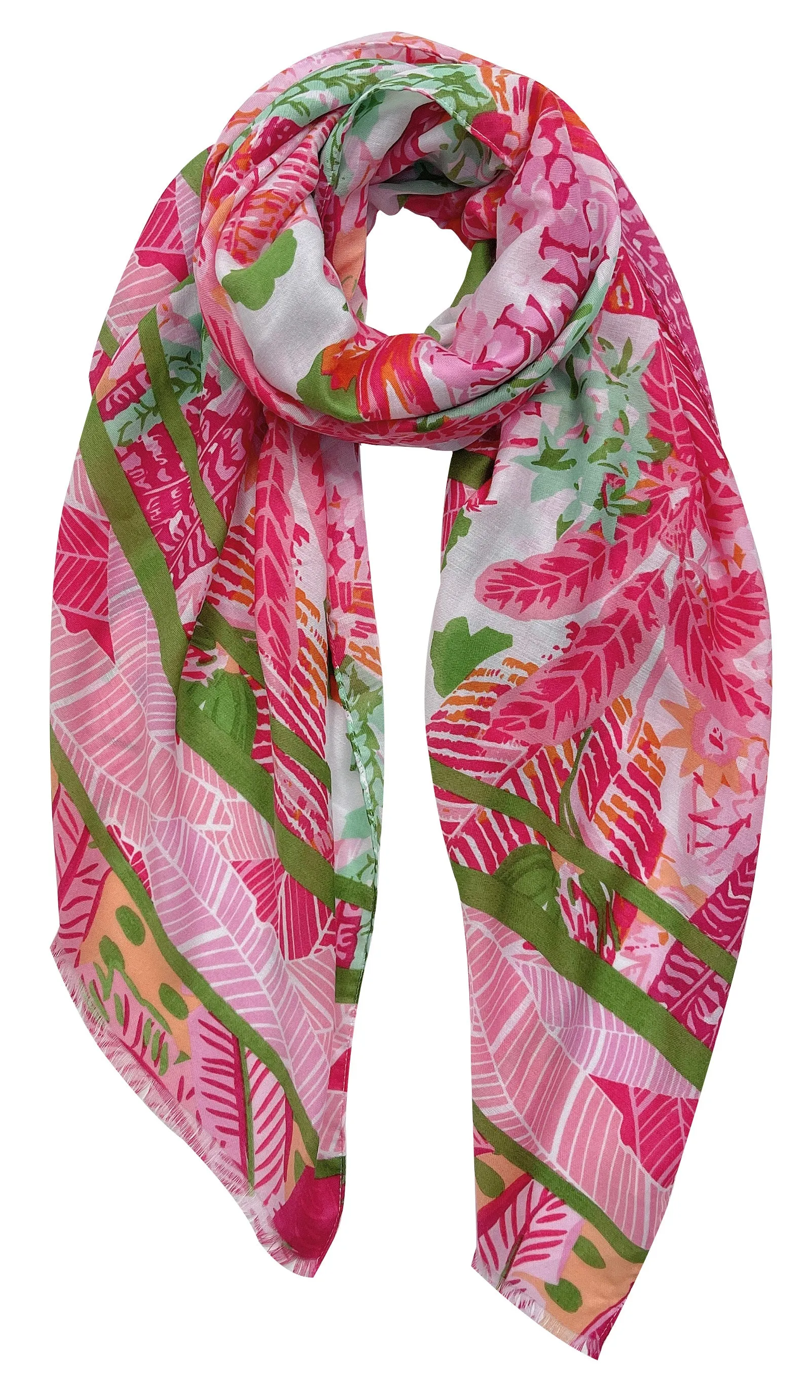 Floral Print Scarf