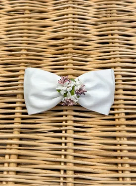 Flowers Bow Clip