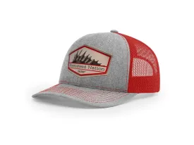 Heather Grey / Red Sheepshead Nation Hat