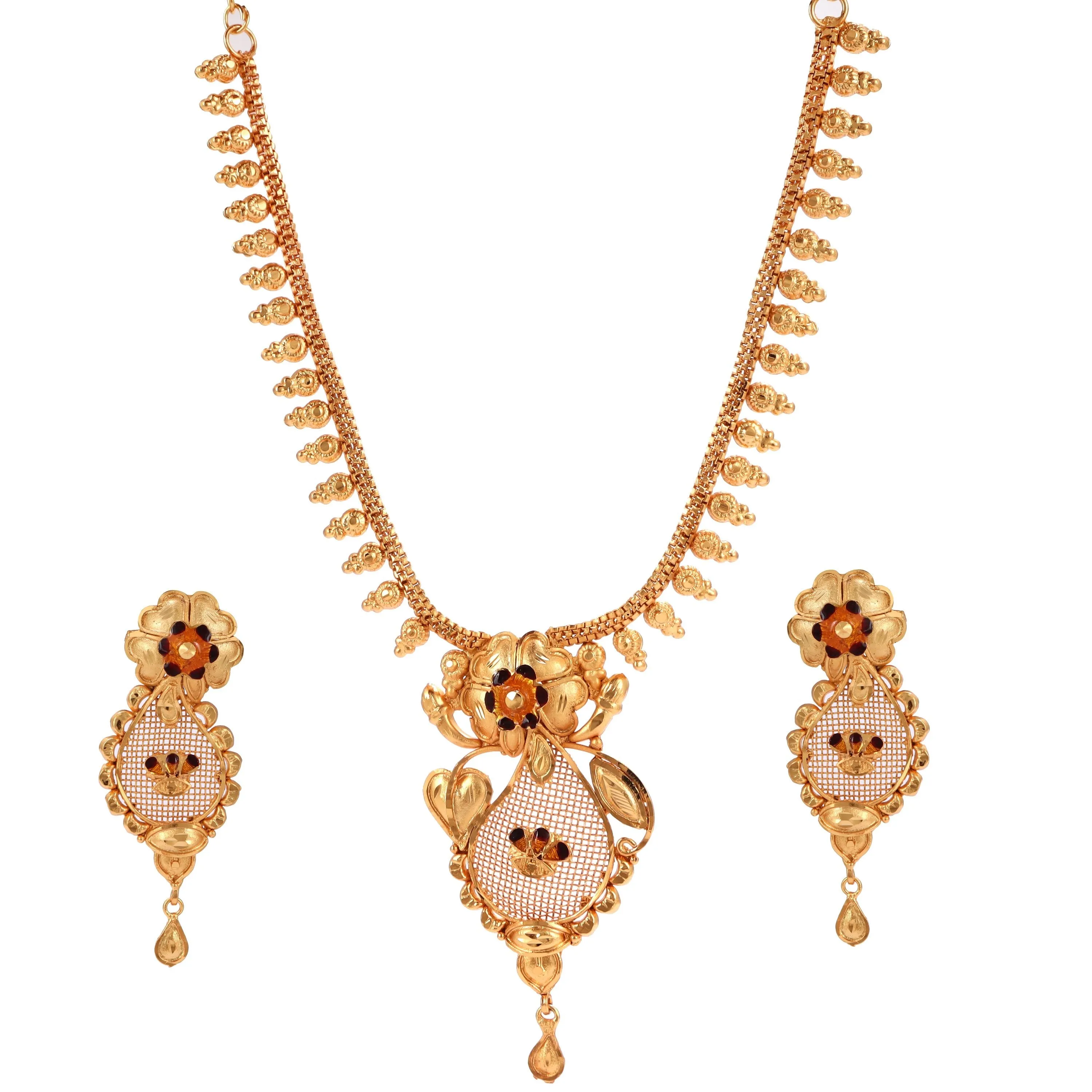 Jaal Kolka Slick Necklace Set