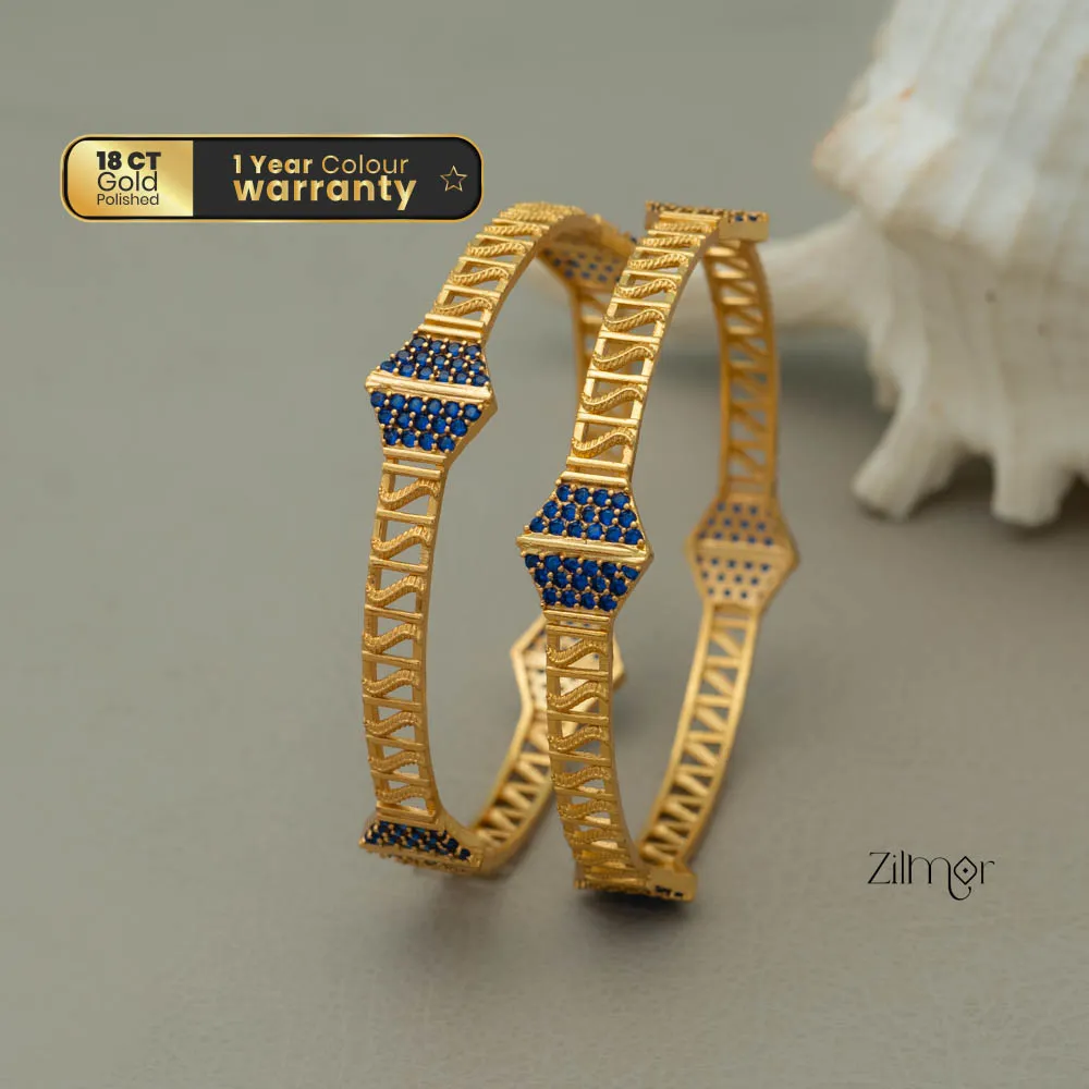 KI101178 - AD stone Bangle (Pair)