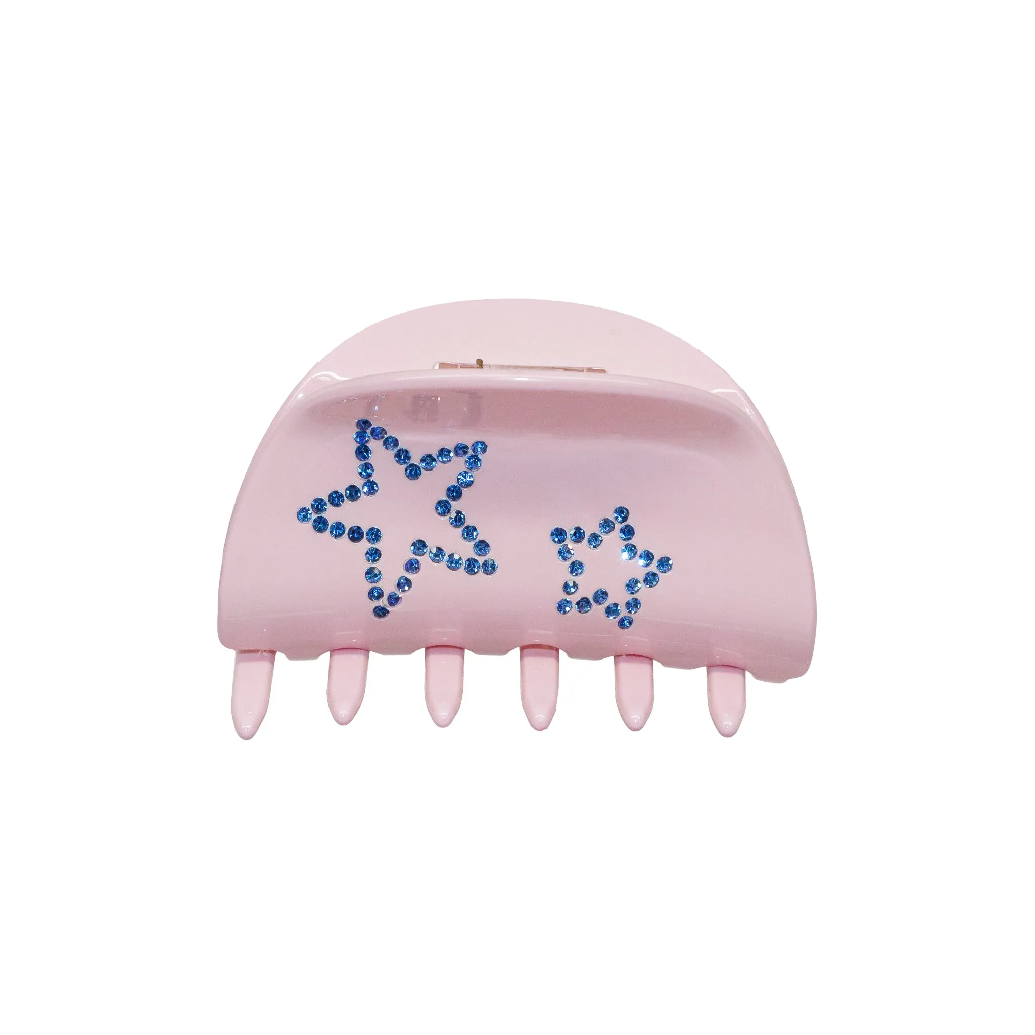 Stylish Luna Hair Clip in Vibrant Pink Flurry