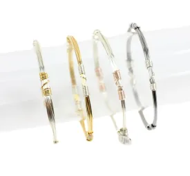 Mixed Metal Bangle Stacker