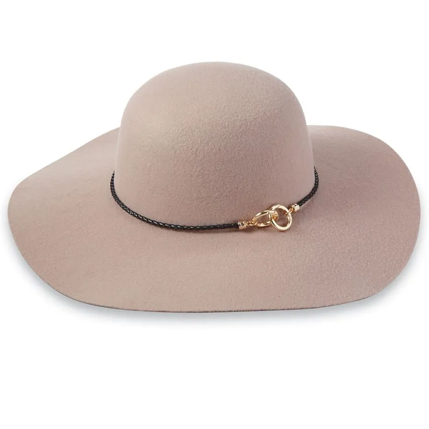 Mudpie Vale Wide Brim Link Hat