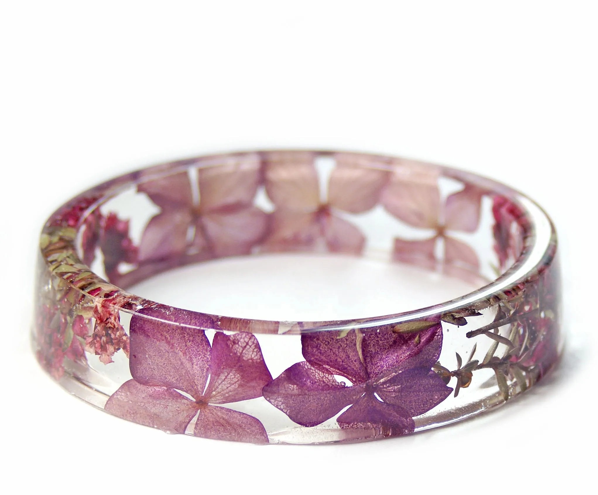 Mystic Flower Resin Bracelet