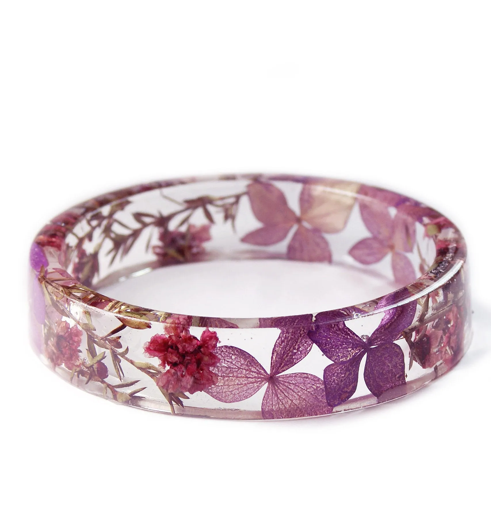 Mystic Flower Resin Bracelet