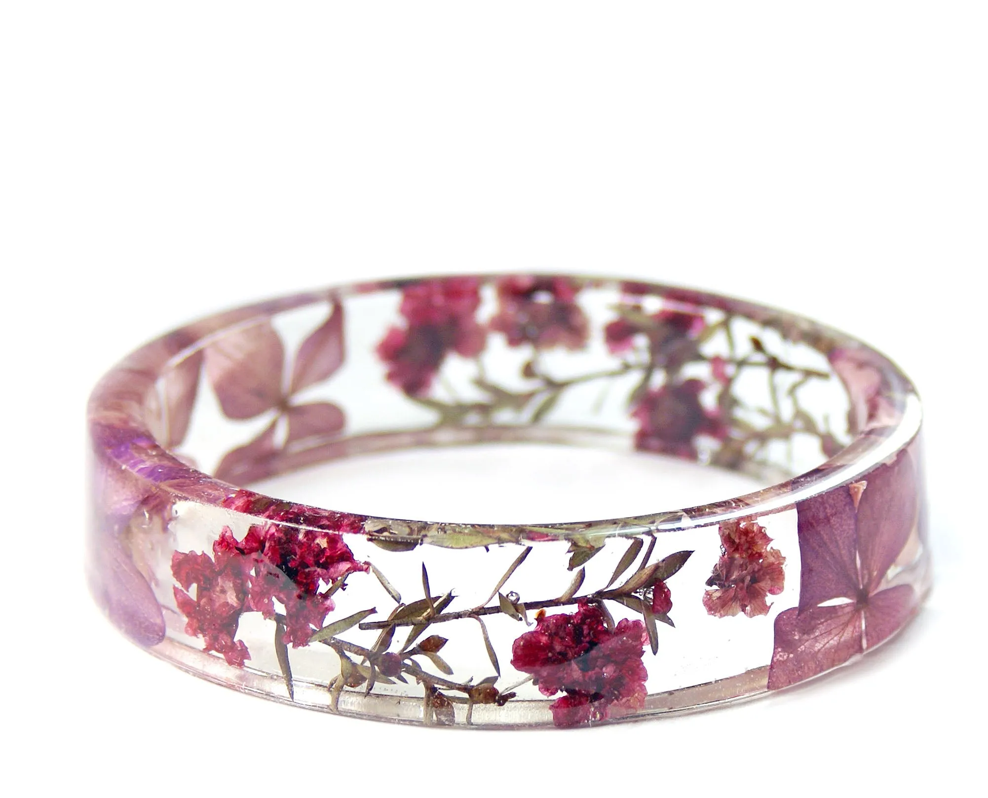 Mystic Flower Resin Bracelet