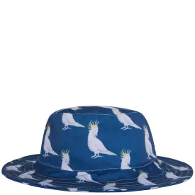 Navy Cockatoo Beach Hat