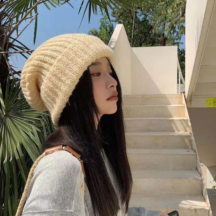 Off-White Knit Hat