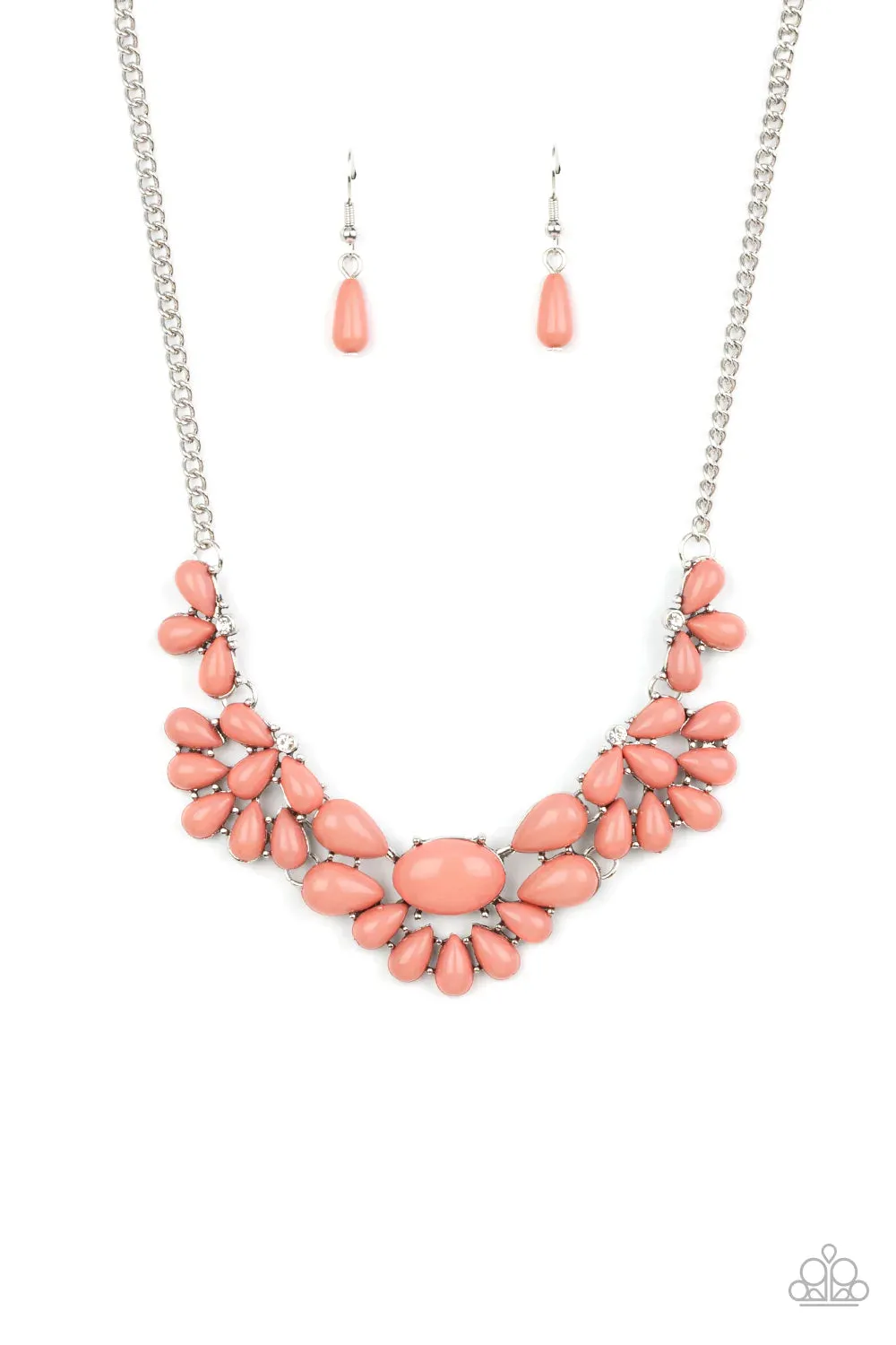 Paparazzi Accessories  - Secret Gardenista #L667 - Pink Necklace