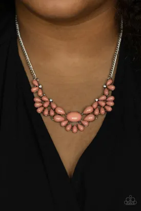 Paparazzi Accessories  - Secret Gardenista #L667 - Pink Necklace