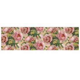 Pissaro Peonies Habotai Silk Scarf