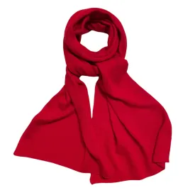 Red Cashmere Scarf