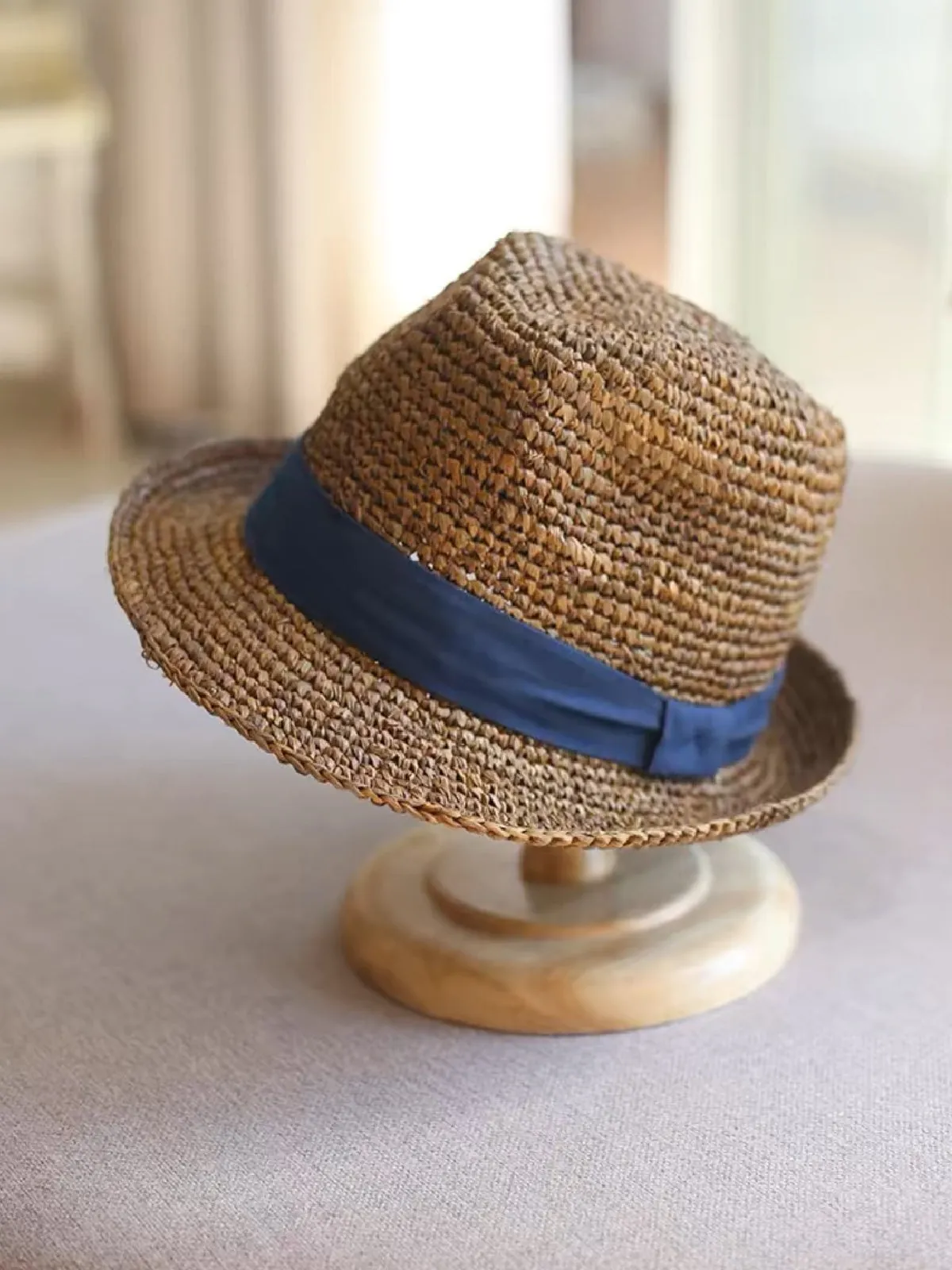 Rolled-Brim Top Hat