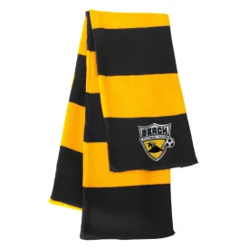 Rugby Striped Knit Scarf