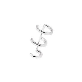 Silver Triple Ear Cuff