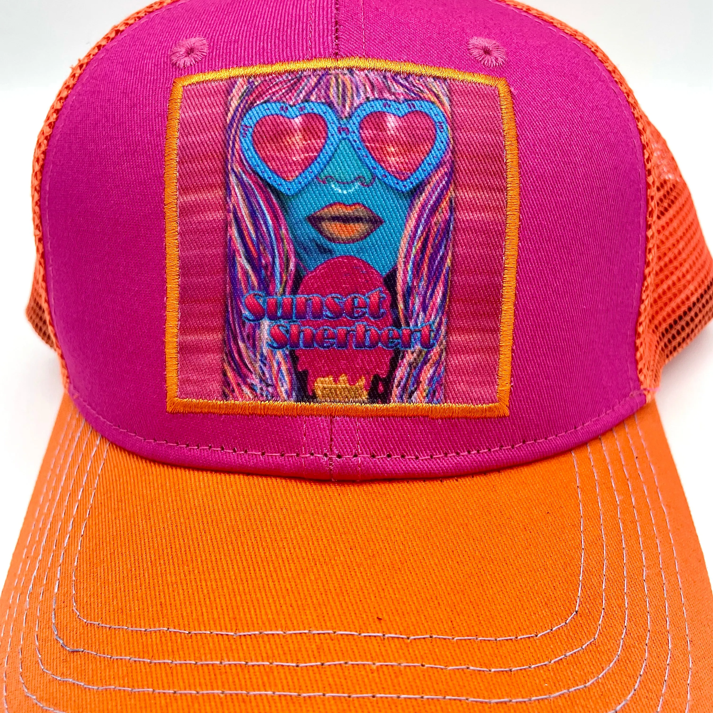 Sunset Sherbert Trucker Hat