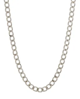 The Classique Curb Chain (8mm)- Silver