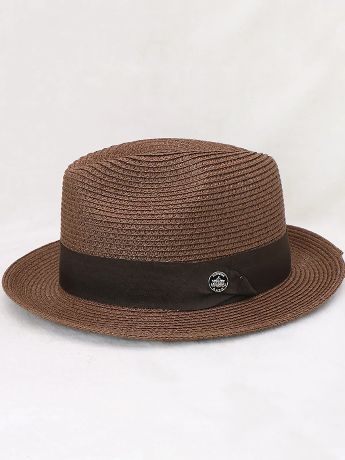 Traveling Curled Brim Top Hat