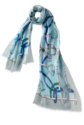 Verona Scarf - Turquoise